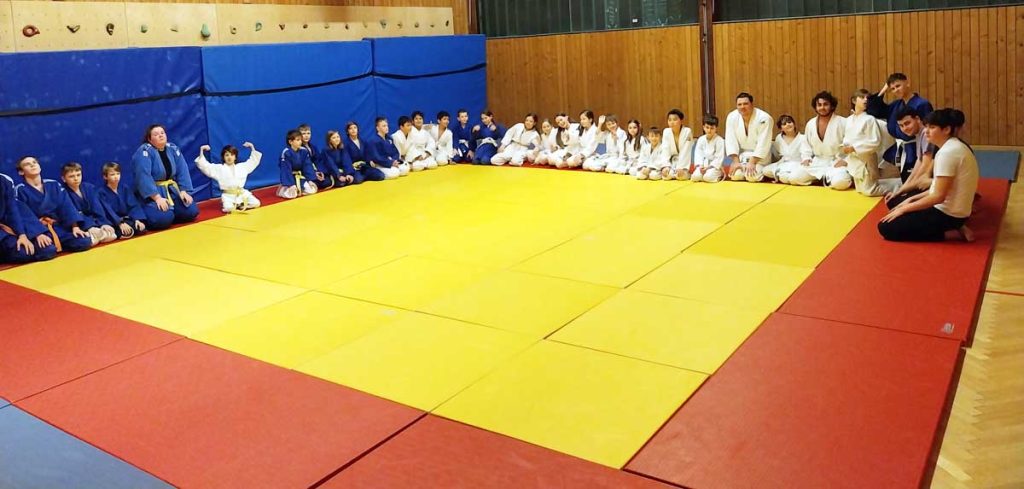 Training in der Dopschstraße